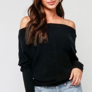 Off The Shoulder Sweater